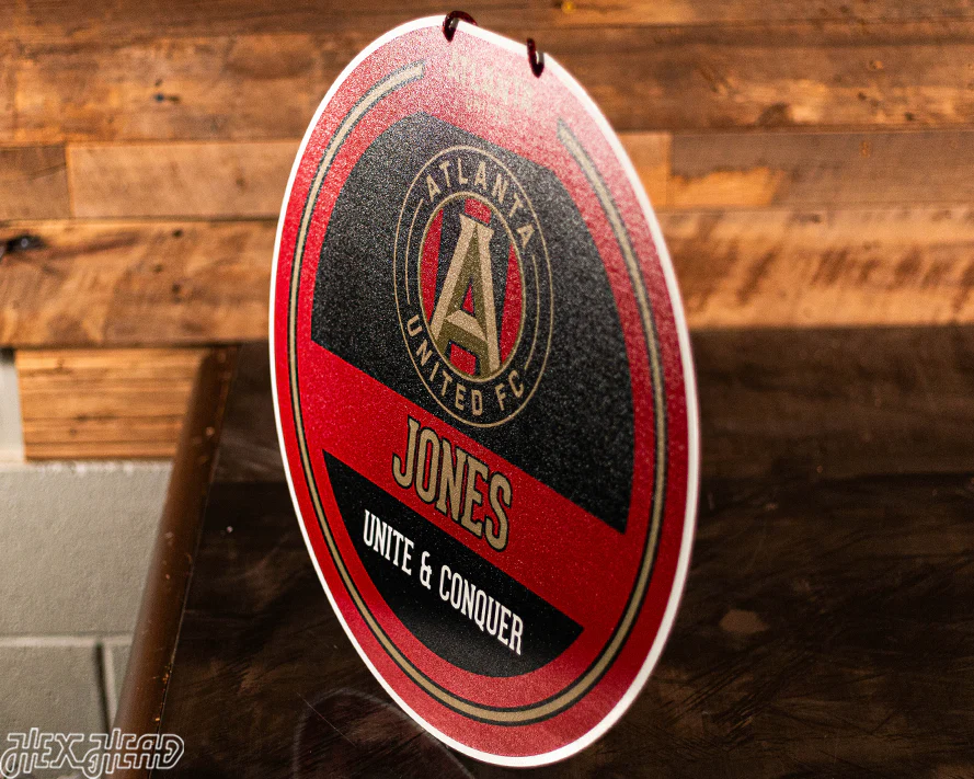 Atlanta United FC Personalized Monogram Metal Art - Image 5