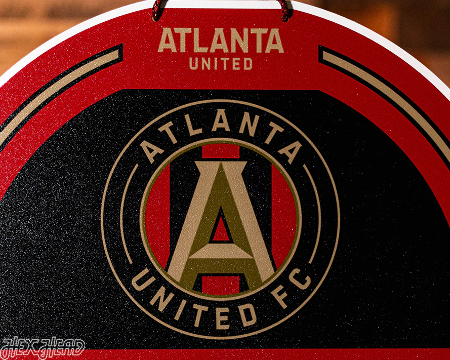 Atlanta United FC Personalized Monogram Metal Art - Image 7