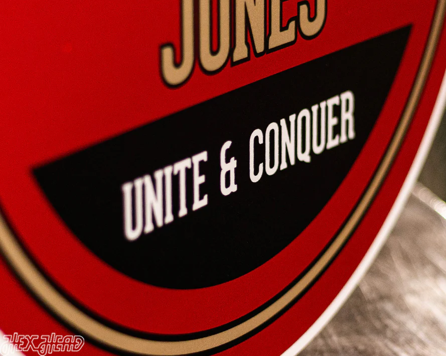 Atlanta United FC Personalized Monogram Metal Art - Image 9