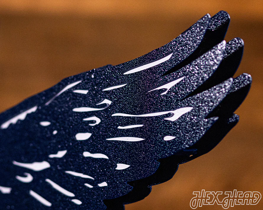 Auburn War Eagles VAULT 3D Vintage Metal Wall Art - Image 6