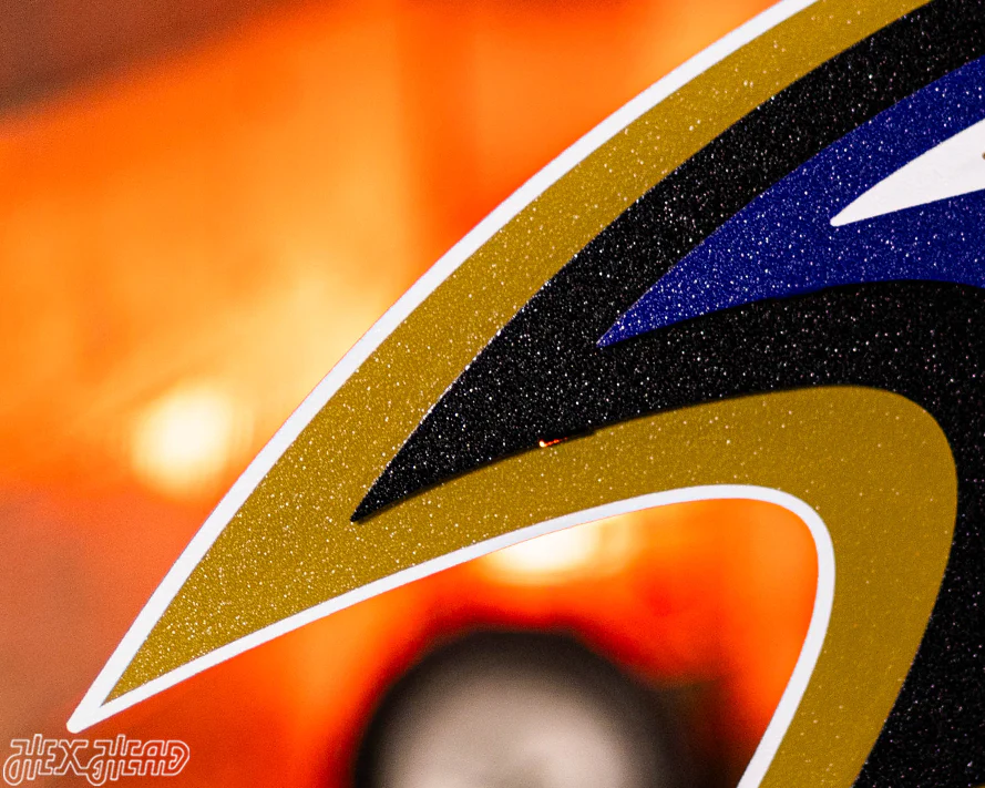 Baltimore Ravens "Raven Mascot" 3D Vintage Metal Wall Art - Image 15