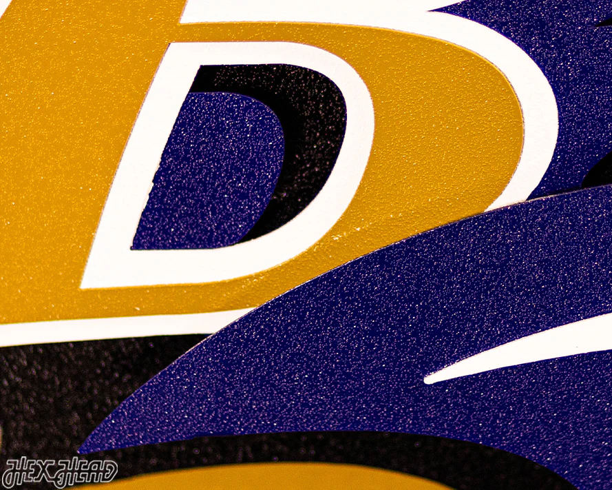 Baltimore Ravens "Raven Mascot" 3D Vintage Metal Wall Art - Image 8