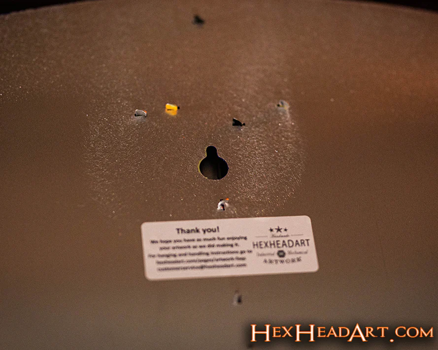 Baltimore Ravens "Shield" 3D Vintage Metal Wall Art - Image 10