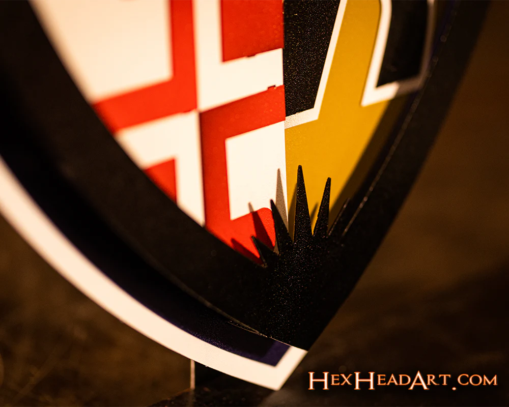 Baltimore Ravens "Shield" 3D Vintage Metal Wall Art - Image 9