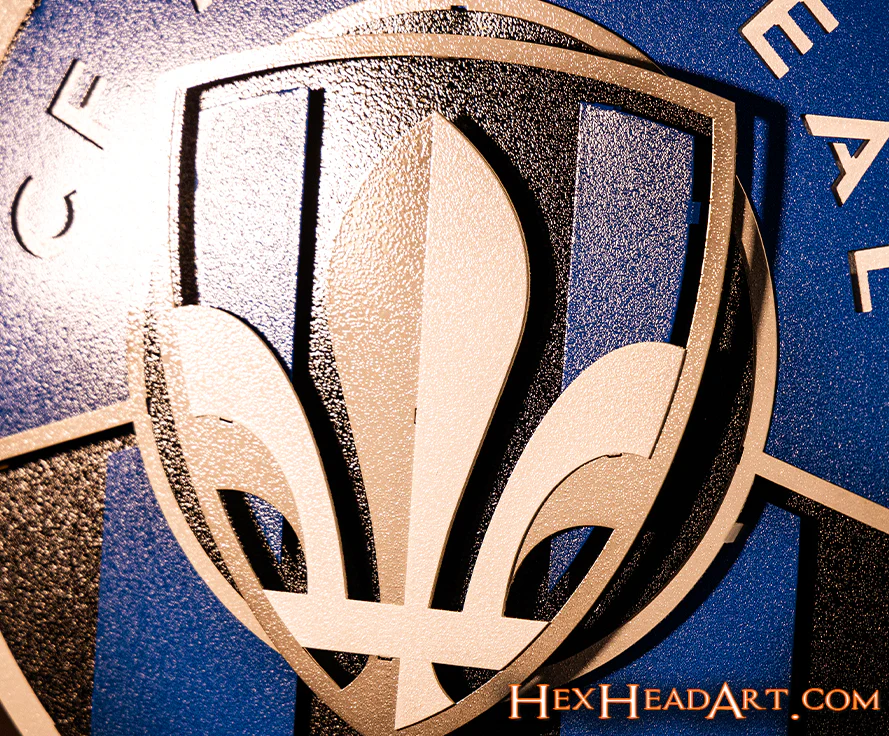 CLOSE OUT - CF Montreal 3D Vintage Metal Wall Art - Image 9