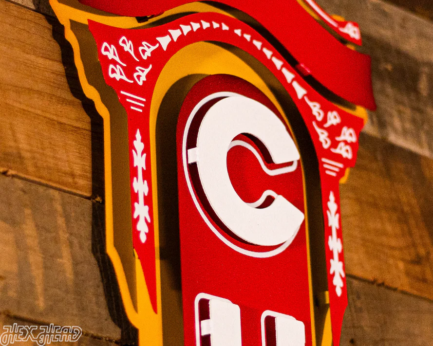 Chicago Theater 3D Vintage Metal Wall Art - Image 9