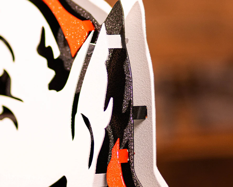 Cleveland Browns "Brownie" 3D Vintage Metal Wall Art - Image 10