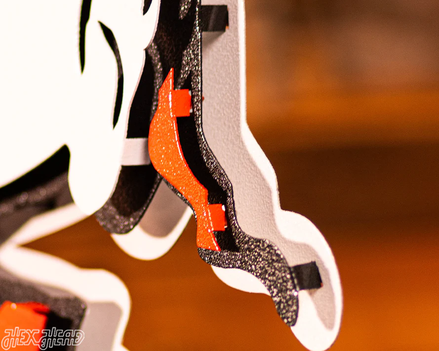 Cleveland Browns "Brownie" 3D Vintage Metal Wall Art - Image 11