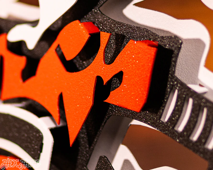 Cleveland Browns "Brownie" 3D Vintage Metal Wall Art - Image 13