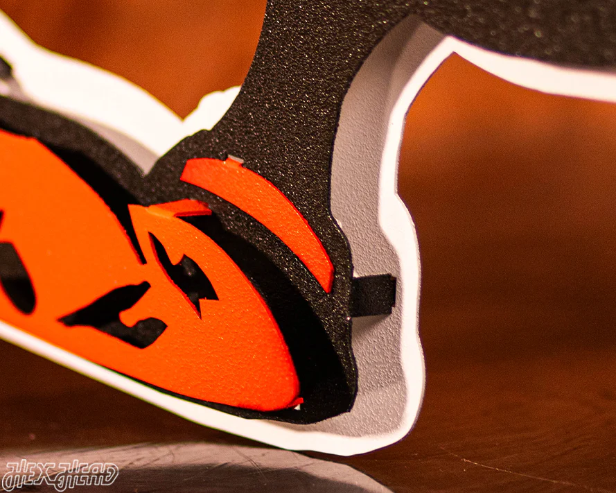 Cleveland Browns "Brownie" 3D Vintage Metal Wall Art - Image 6