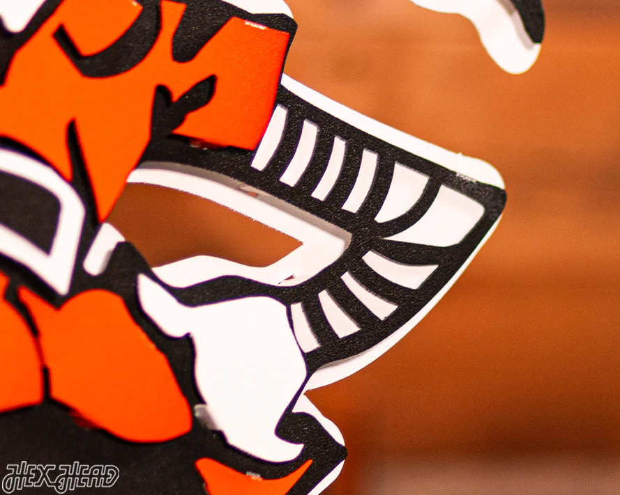 Cleveland Browns "Brownie" 3D Vintage Metal Wall Art - Image 9