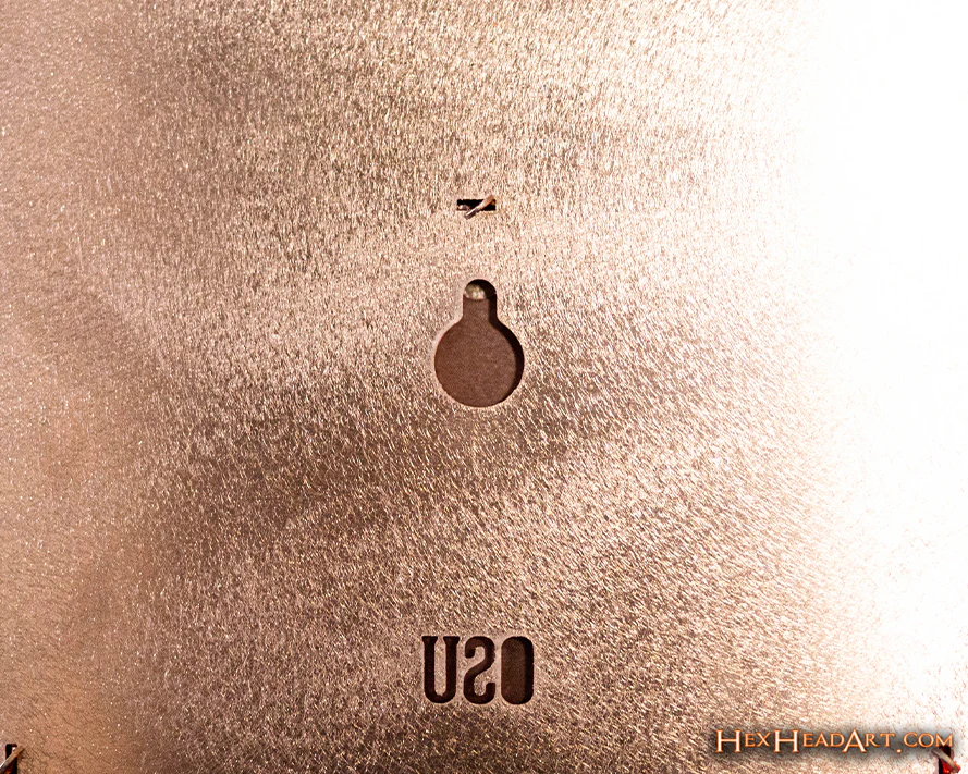 Ohio State Buckeyes CRAFT SERIES 3D Embossed Metal Wall Art - Image 12