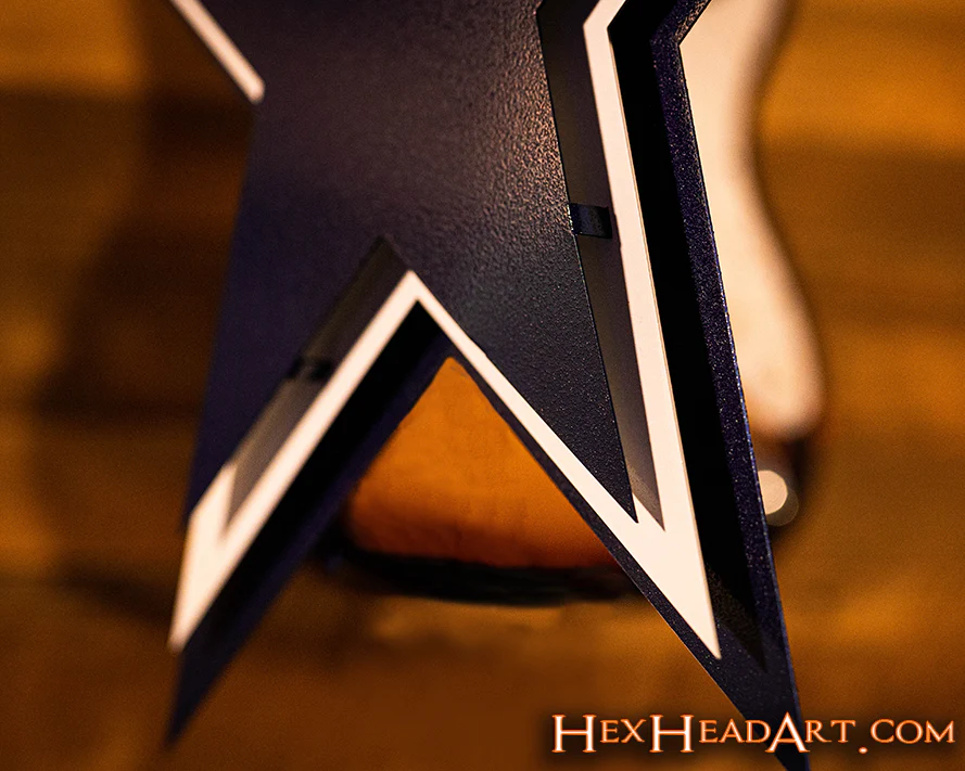 Dallas Cowboys "STAR" 3D Vintage Metal Wall Art - Image 6