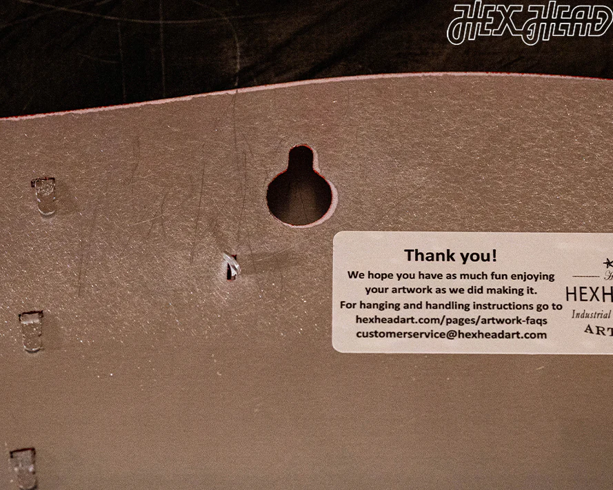 OLD GLORY! Waving American Flag 3D Vintage Metal Wall Art - Image 11