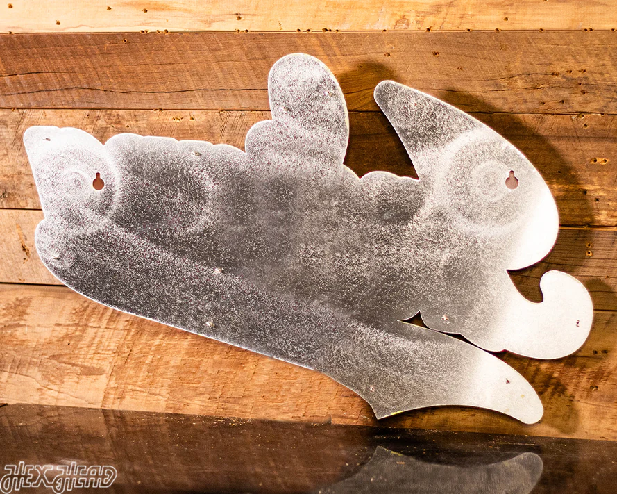 Indiana Hoosiers Classic Script 3D Vintage Metal Wall Art - Image 15