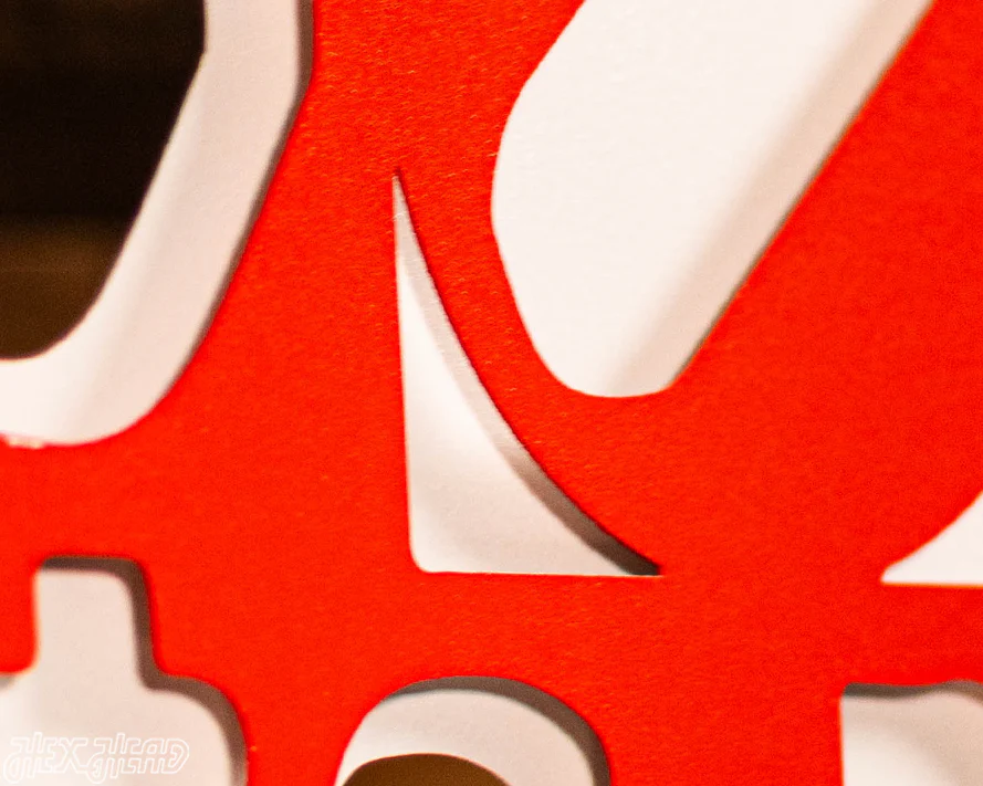 "LOVE" 3D Vintage Metal Wall Art - Image 7