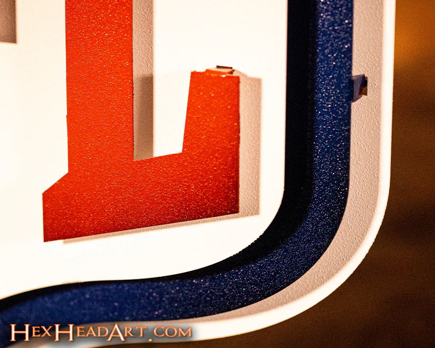 National Football League Shield 3D Vintage Metal Wall Art - Image 12