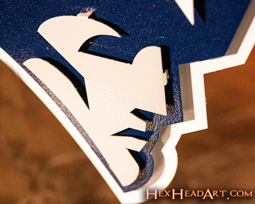 New England Patriots 3D Vintage Metal Wall Art - Image 6