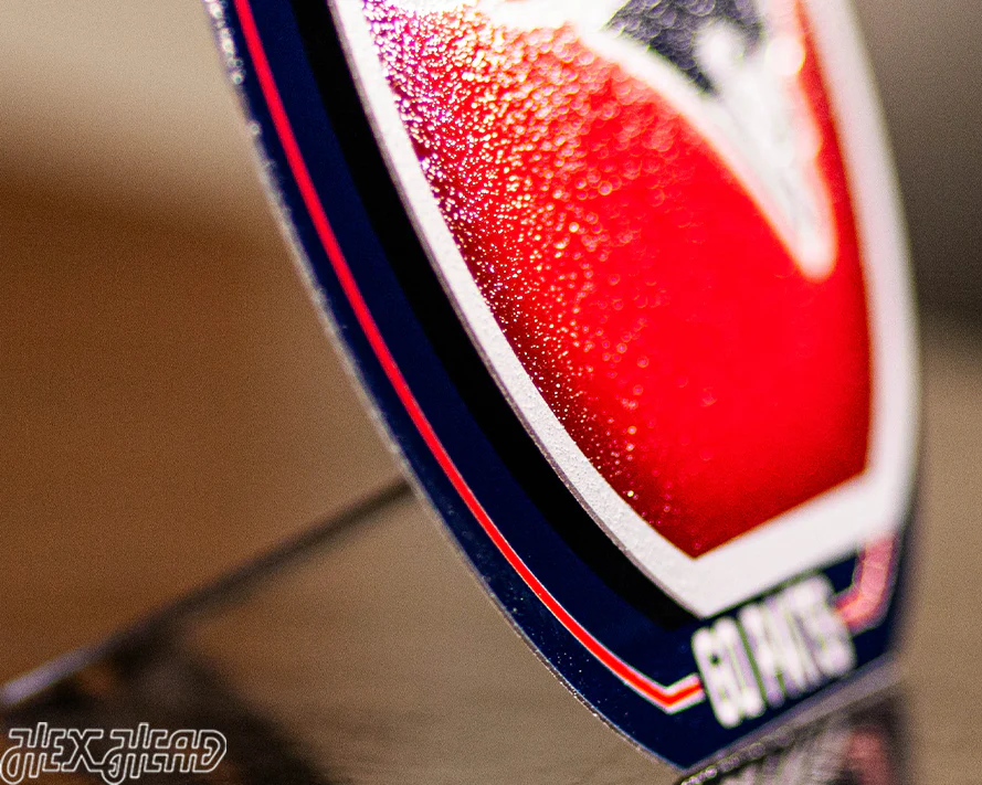 New England Patriots "Double Play" On the Shelf or on the Wall Art - Image 6