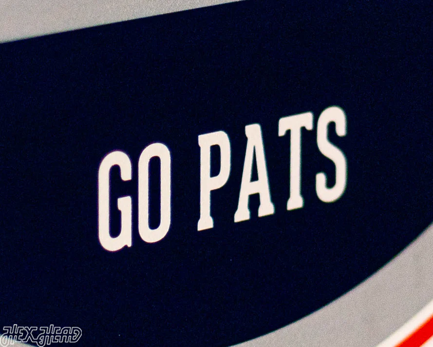 New England Patriots Personalized Monogram Metal Art - Image 11
