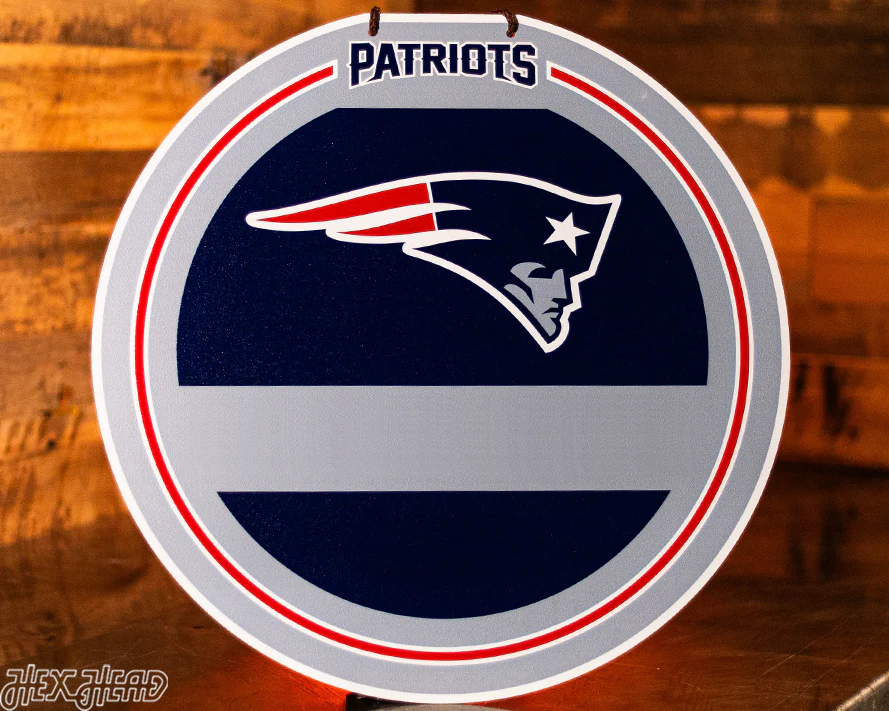 New England Patriots Personalized Monogram Metal Art - Image 12