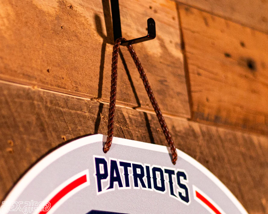 New England Patriots Personalized Monogram Metal Art - Image 8
