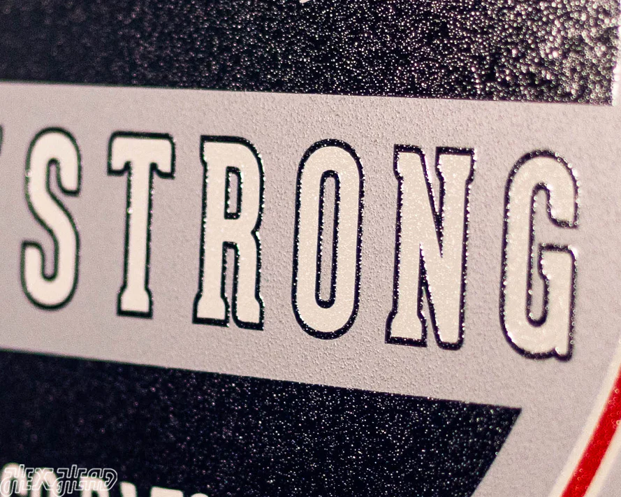 New England Patriots Personalized Monogram Metal Art - Image 9