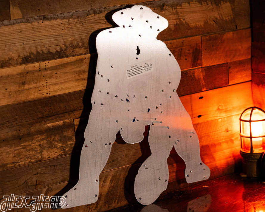 New England Patriots Throwback "1961 Pat Patriot" 3D Vintage Metal Wall Art - Image 17