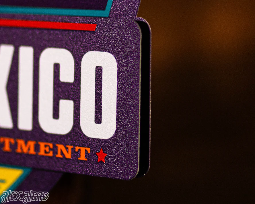 New Mexico State Badge 3D Metal Wall Art - Image 5