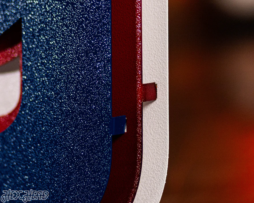 New York Giants "NY" 3D Vintage Metal Wall Art - Image 10