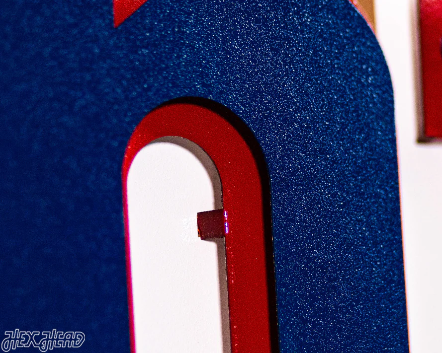 New York Giants "NY" 3D Vintage Metal Wall Art - Image 12