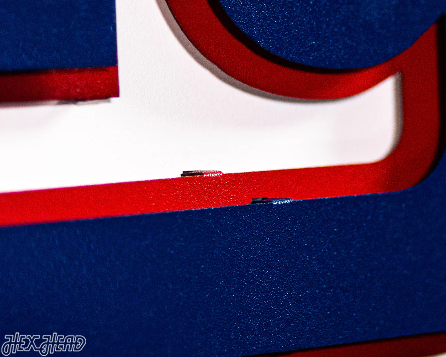 New York Giants "NY" 3D Vintage Metal Wall Art - Image 14