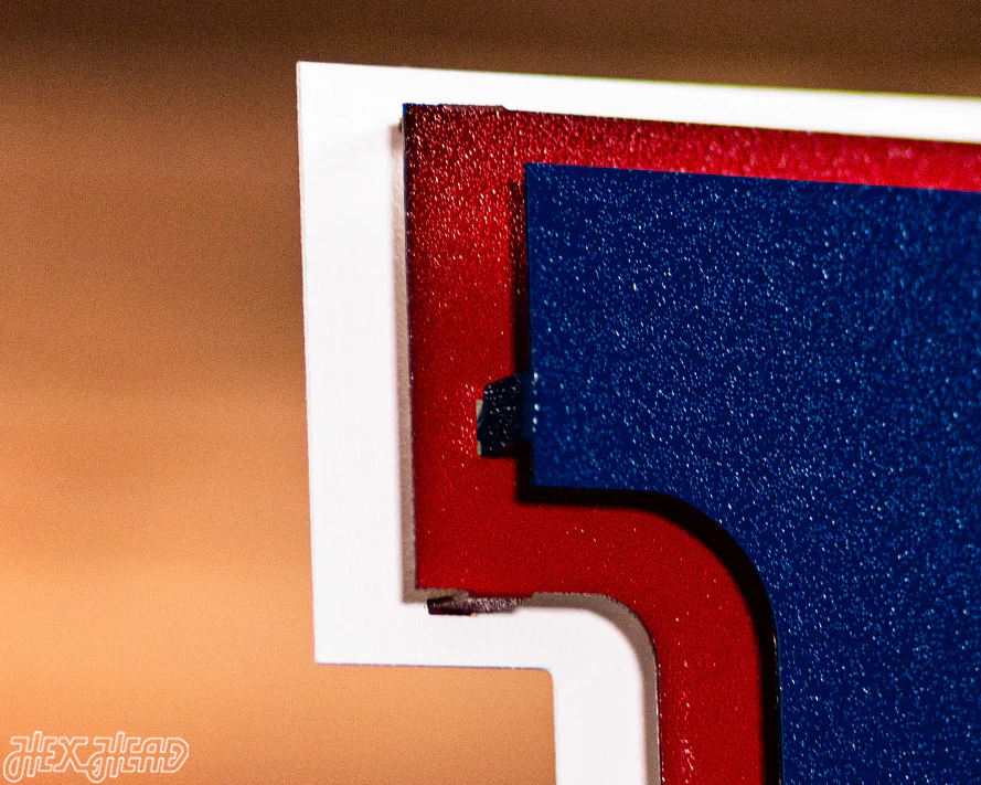 New York Giants "NY" 3D Vintage Metal Wall Art - Image 16