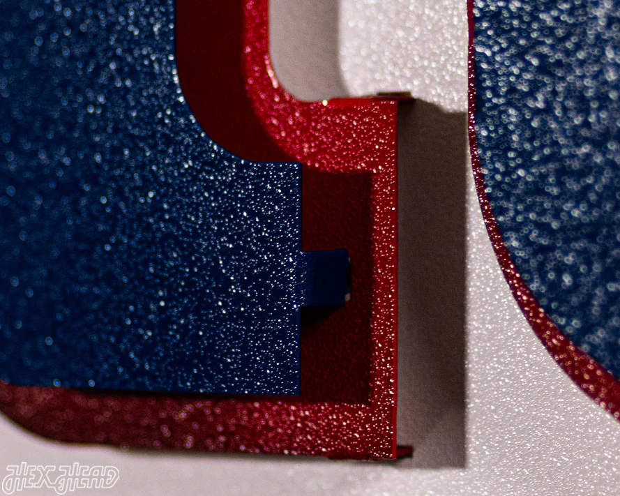 New York Giants "NY" 3D Vintage Metal Wall Art - Image 7