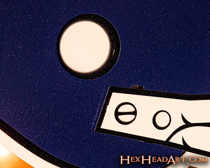 New York Giants Retro Helmet 3D Vintage Metal Wall Art - Image 10