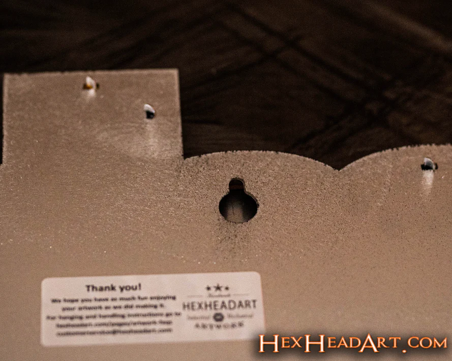 Pittsburgh Steelers Iconic "Steelers" 3D Vintage Metal Wall Art - Image 7