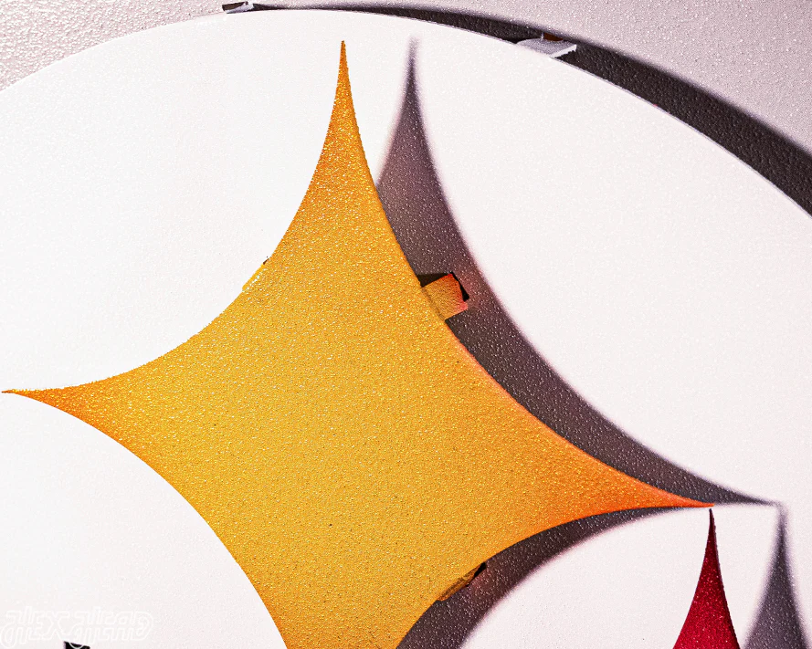 Pittsburgh Steelers "Steelmark" 3D Vintage Metal Wall Art - Image 7