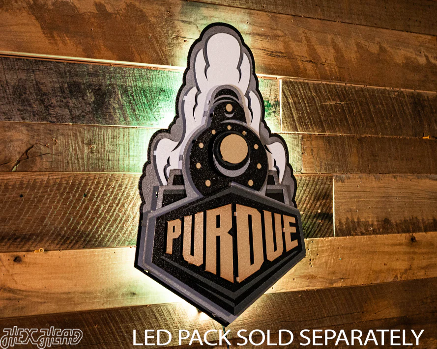 Purdue "Boilermaker Special" 3D Vintage Metal Wall Art - Image 3