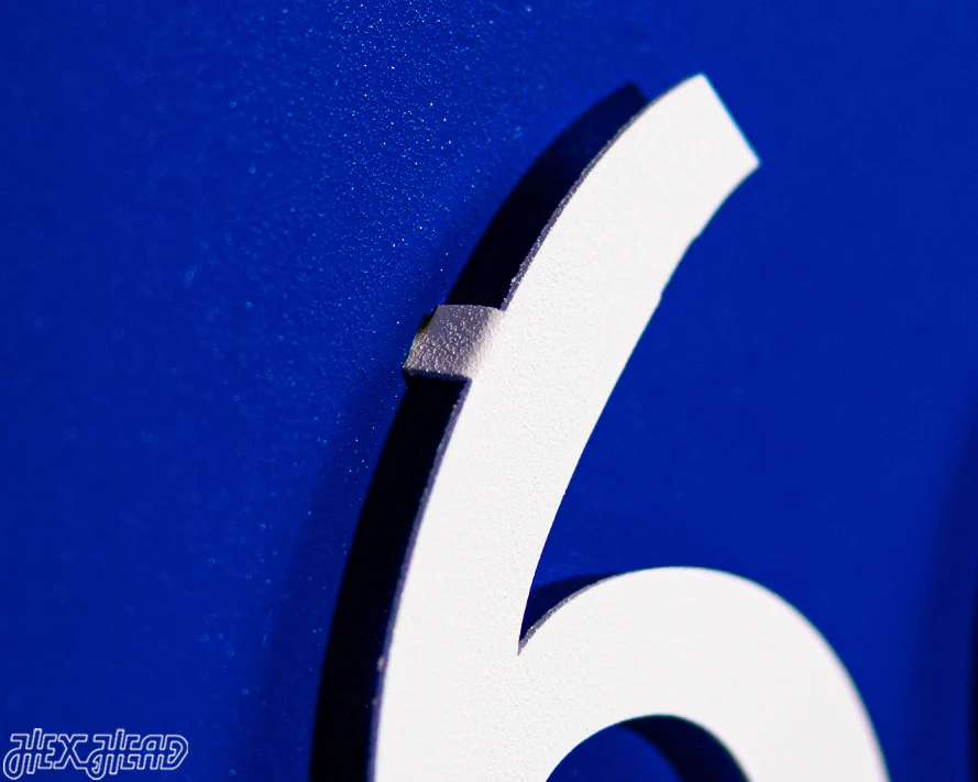 Route 66 Vintage Red White and Blue 3D Metal Wall Art - Image 13