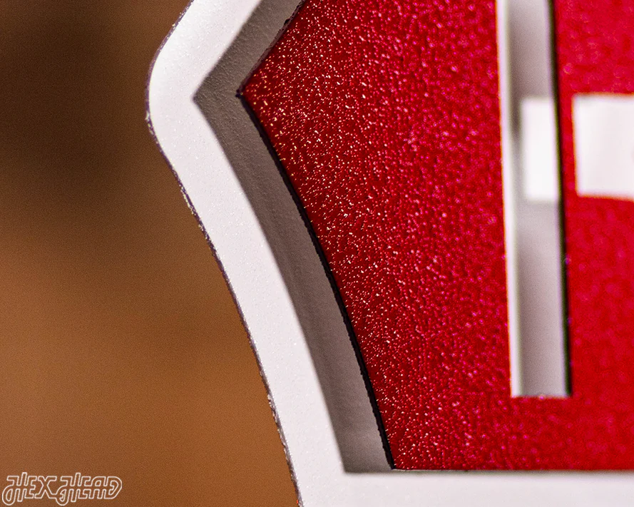 Route 66 Vintage Red White and Blue 3D Metal Wall Art - Image 15