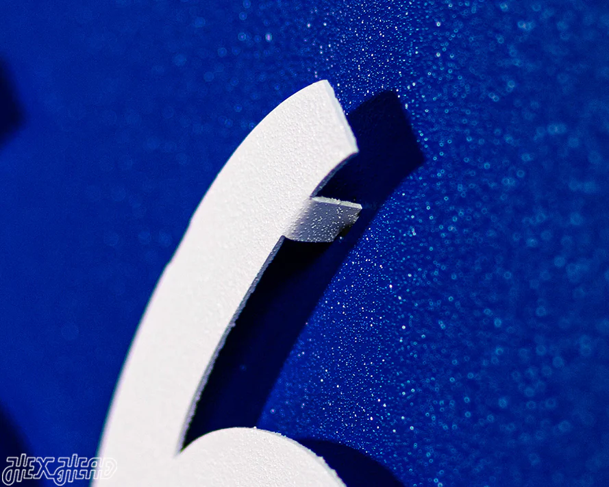 Route 66 Vintage Red White and Blue 3D Metal Wall Art - Image 7