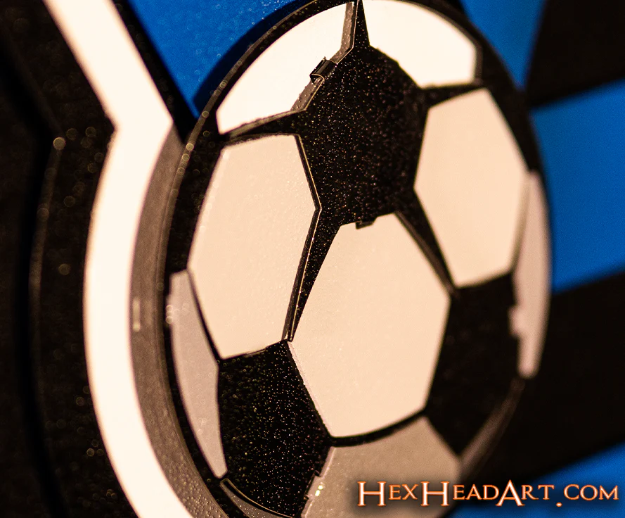 CLOSE OUT - San Jose Earthquakes "Quakes" 3D Vintage Metal Wall Art - Image 9