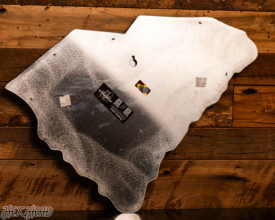 South Carolina State Emblem 3D Vintage Metal Wall Art - Image 9