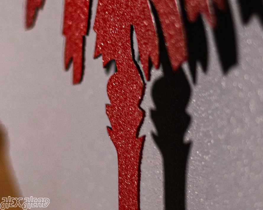 South Carolina State Emblem 3D Vintage Metal Wall Art - Image 15