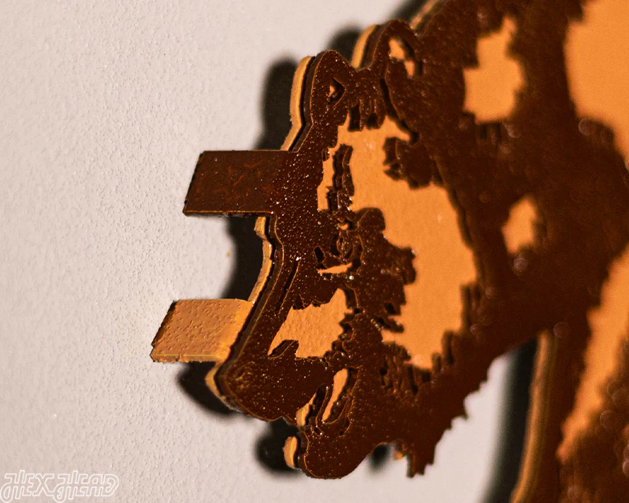 State of California Crest 3D Metal Wall Art - Image 13