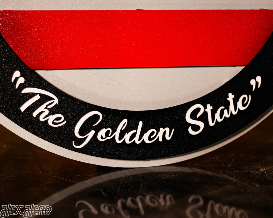 State of California Crest 3D Metal Wall Art - Image 6