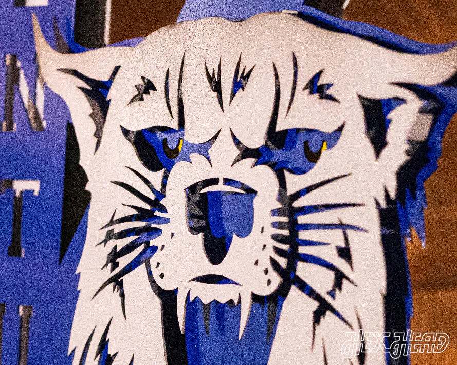 Kentucky Wildcats OUT of the VAULT, Vintage 70's Power K 3D Metal Wall Art - Image 10