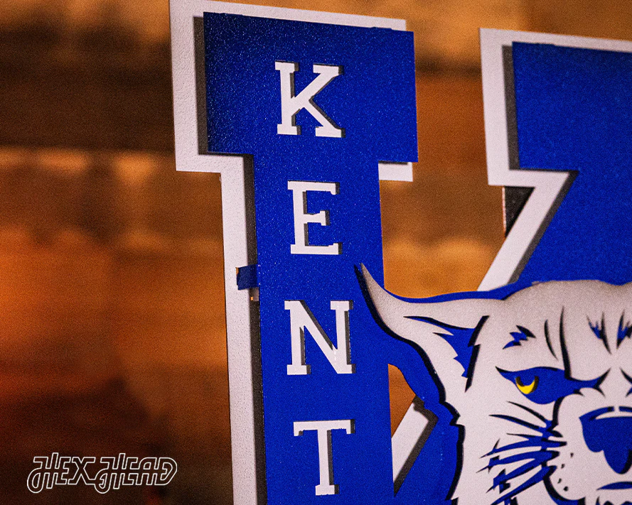 Kentucky Wildcats OUT of the VAULT, Vintage 70's Power K 3D Metal Wall Art - Image 11