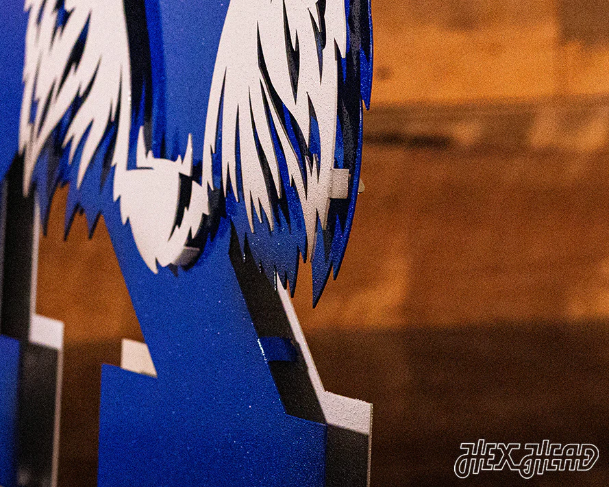 Kentucky Wildcats OUT of the VAULT, Vintage 70's Power K 3D Metal Wall Art - Image 8