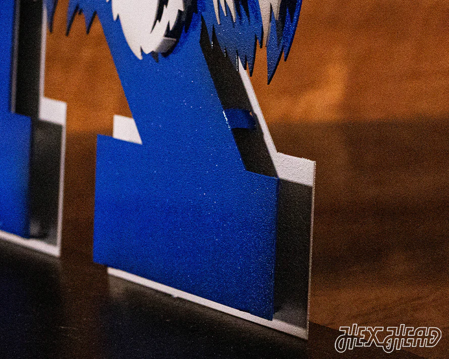 Kentucky Wildcats OUT of the VAULT, Vintage 70's Power K 3D Metal Wall Art - Image 9